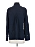 Vince. Blue Long Sleeve Silk Top Size S - photo 2