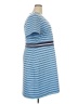 Draper James Stripes Blue Casual Dress Size 2X - photo 4