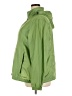 L.L.Bean 100% Nylon Solid Green Windbreaker Size 3X - photo 5
