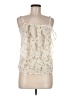 Fire Los Angeles Ivory Sleeveless Blouse Size M - photo 1