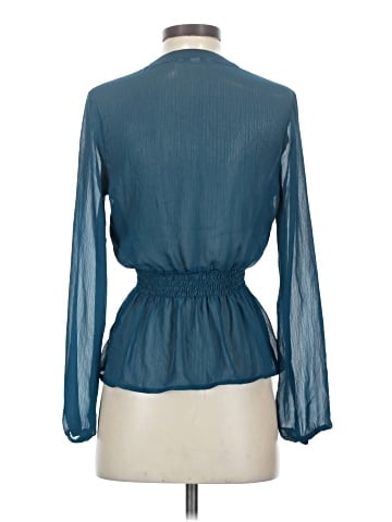 Papaya Long Sleeve Blouse (view 2)