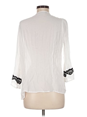 NY Collection 3/4 Sleeve Blouse (view 2)