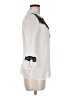 NY Collection 100% Polyester White 3/4 Sleeve Blouse Size M - photo 4