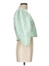 Levi's 100% Polyester Green 3/4 Sleeve Blouse Size L - photo 4
