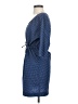 Zara Basic Polka Dots Blue Casual Dress Size XS - photo 5