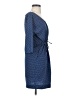 Zara Basic Polka Dots Blue Casual Dress Size XS - photo 4