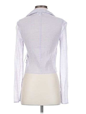 Topshop Long Sleeve Blouse (view 2)