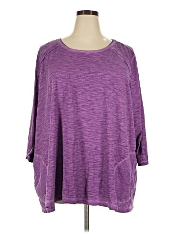LOGO by Lori Goldstein 3/4 Sleeve T-Shirt (view 1)