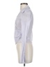 Topshop Silver Long Sleeve Blouse Size 4 - photo 5