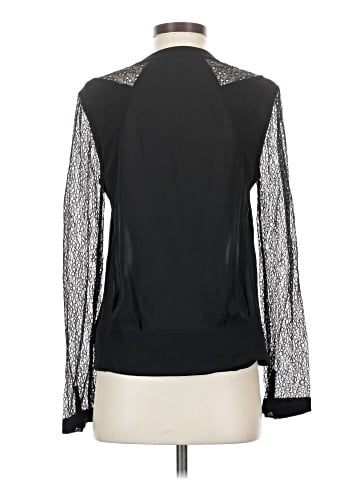 Leifsdottir Long Sleeve Silk Top (view 2)