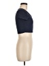 Shein Blue Short Sleeve T-Shirt Size 6 - photo 4