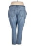 Ellos Solid Blue Jeans Size 26 waist - photo 2