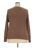 Jessica Simpson Solid Brown Pullover Sweater Size XXL - photo 2