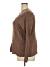 Jessica Simpson Solid Brown Pullover Sweater Size XXL - photo 5