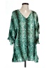 ViX 100% Rayon Green 3/4 Sleeve Blouse Size L - photo 1