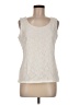 Dana Buchman 100% Nylon Ivory Sleeveless Blouse Size M - photo 1
