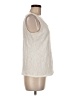Dana Buchman 100% Nylon Ivory Sleeveless Blouse Size M - photo 4
