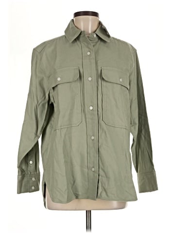 Everlane 3/4 Sleeve Button-Down Shirt (view 1)