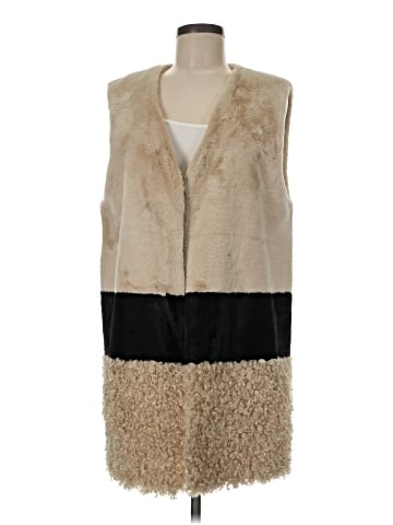 By Anthropologie Faux Fur Vest (view 1)