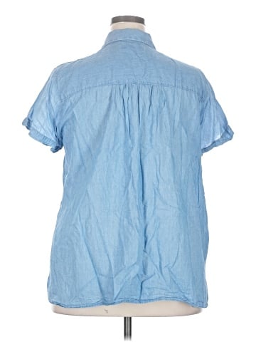 Ann Taylor LOFT Short Sleeve Blouse (view 2)