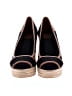 Tory Burch Black Wedges Size 10 - photo 2
