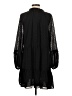 CeCe 100% Polyester Polka Dots Black Casual Dress Size S - photo 2