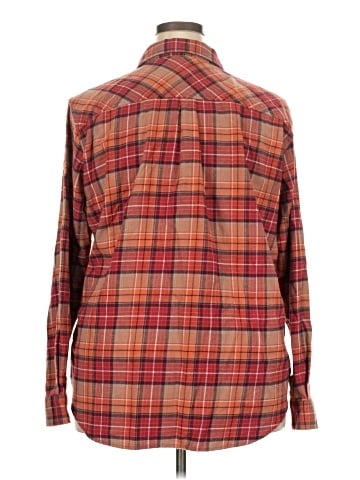Weatherproof Long Sleeve Button-Down Shirt (view 2)