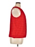 Liz Claiborne 100% Polyester Red Sleeveless Blouse Size XL - photo 4