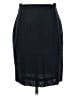 Jil Sander Solid Black Formal Skirt Size S (estimated) - photo 1
