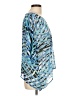 Rafaella 100% Polyester Blue 3/4 Sleeve Blouse Size L - photo 4
