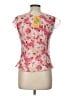 Rabbit Rabbit Rabbit Designs 100% Polyester Pink Sleeveless Blouse Size 10 - photo 2