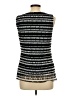 Alfani Black Sleeveless Blouse Size L - photo 2