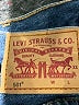 Levi's 100% Cotton Blue Denim Shorts Size 32 waist - photo 3
