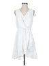 BCBGMAXAZRIA 100% Polyester White Cocktail Dress Size 2 - photo 1