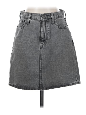 Madewell Denim High-Waist Straight Mini Skirt in Northboro Wash (view 1)