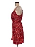 Sanctuary 100% Polyester Floral Red Casual Dress Size M - photo 5