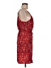 Sanctuary 100% Polyester Floral Red Casual Dress Size M - photo 4