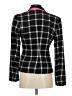 Merona Plaid Black Blazer Size 4 - photo 2