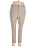 Crown & Ivy Solid Tan Khakis Size 14 - photo 1