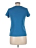 Rafaella 100% Cotton Blue Short Sleeve Top Size M - photo 2