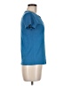 Rafaella 100% Cotton Blue Short Sleeve Top Size M - photo 4