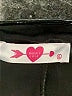 Buddy Love Metallic Silver Black Skort Size XL - photo 3