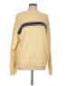 Nautica 100% Cotton Stripes Yellow Pullover Sweater Size L - photo 1