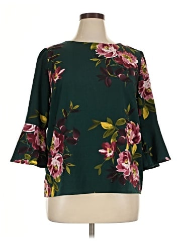 Carolina Belle 3/4 Sleeve Blouse (view 1)