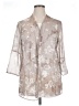 Chico's 100% Polyester Silver Cardigan Size XL (3) - photo 1