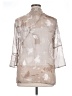 Chico's 100% Polyester Silver Cardigan Size XL (3) - photo 2