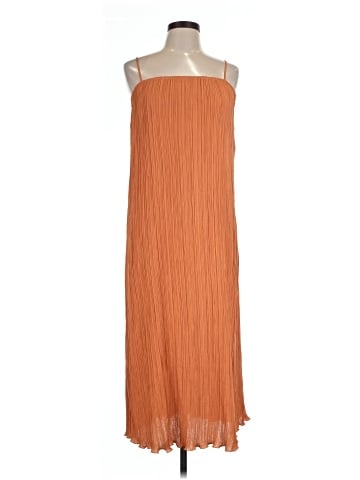 Madewell The Goldie Dress in Pliss&eacute; (view 1)