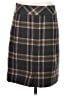 L.L.Bean Plaid Brown Wool Skirt Size 4 - photo 2