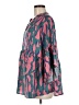 Umgee 100% Polyester Teal Short Sleeve Blouse Size M - photo 5