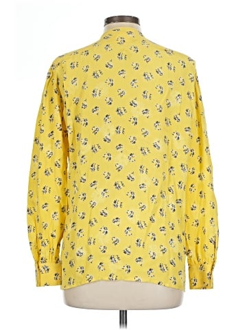 Escada by Margaretha Ley Long Sleeve Silk Top (view 2)